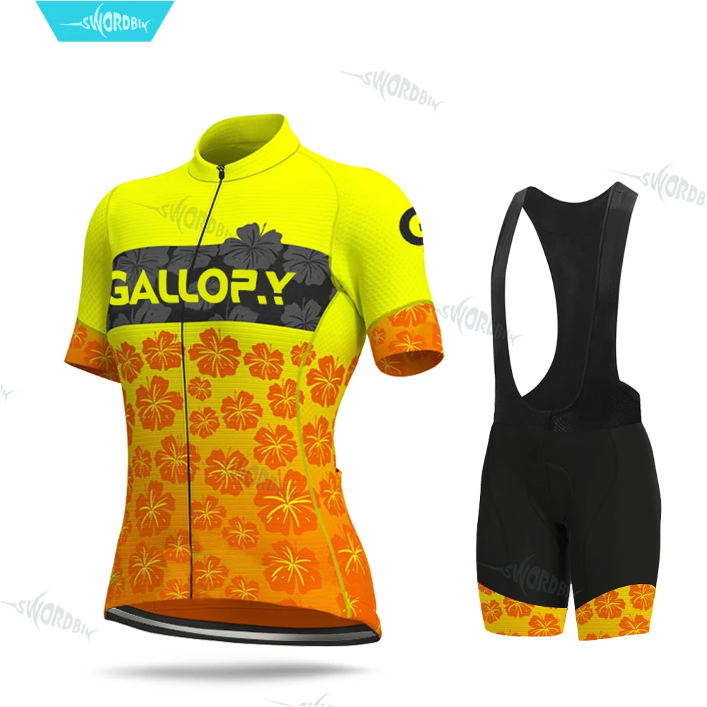 2020 Модный комплект из Джерси женская одежда для езды на велосипеде Новый