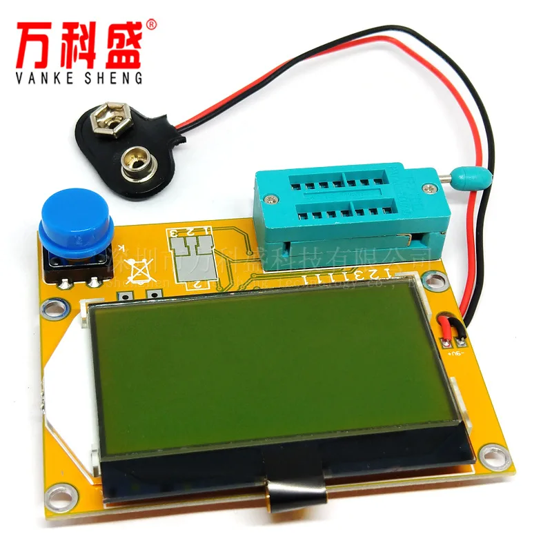 

LCR-T4 Графический тестер транзисторов емкость сопротивления ESR SCR Многофункциональный тестер