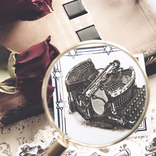 18 шт./компл. Ретро винтажный черный принтер старый стикер набор для скрапбукинга