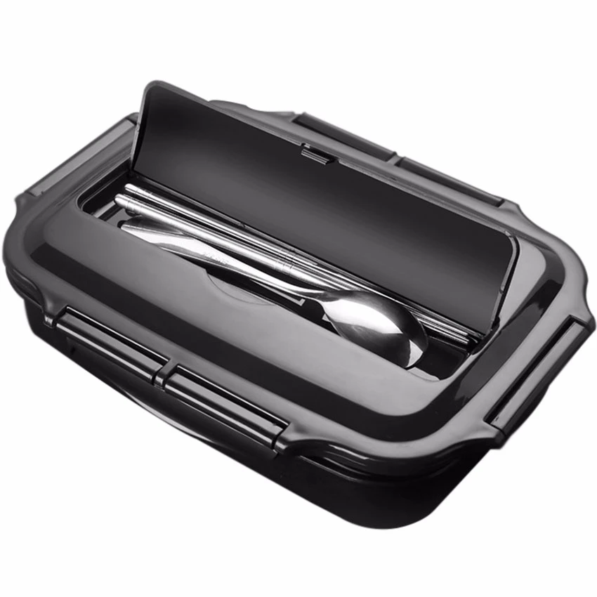 Quality Stainless Steel Lunch Box Containers With Compartments Portable Sealed Leakproof Bento Food Container Tableware | Дом и сад