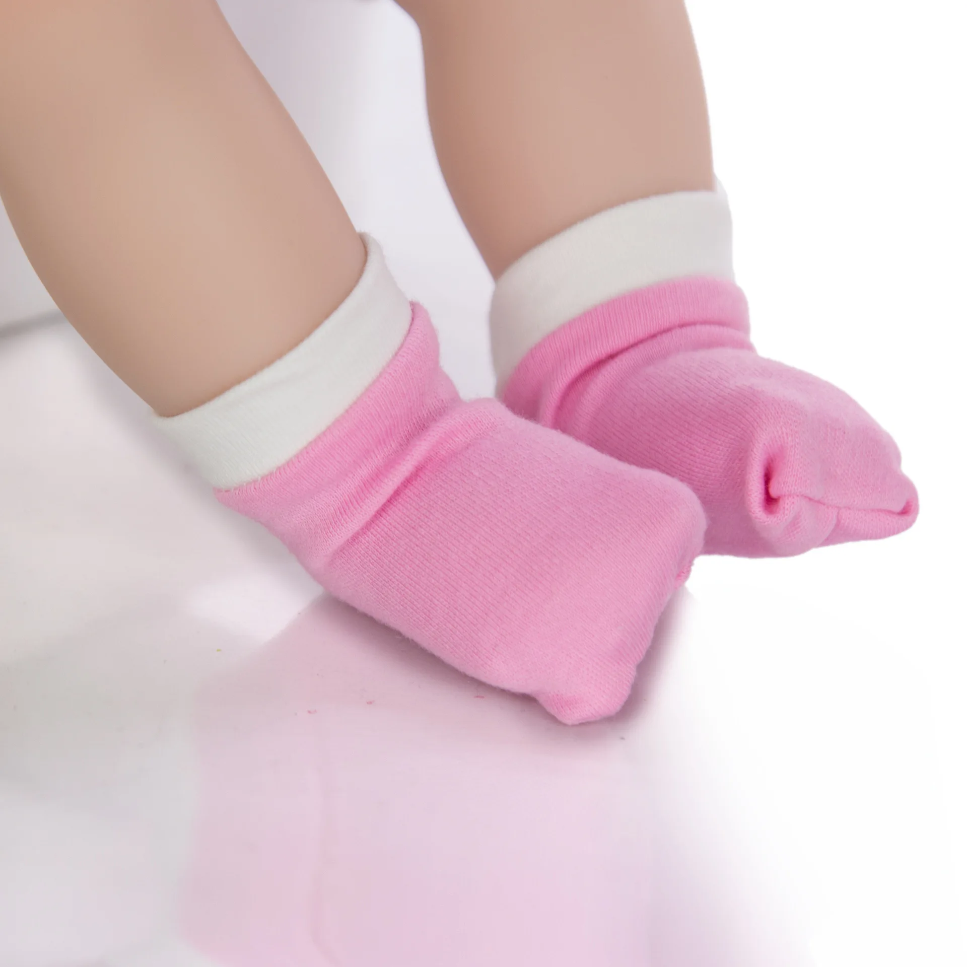 18 дюймов перерожденные куклы младенцы полный корпус силиконовые сладкие девочки