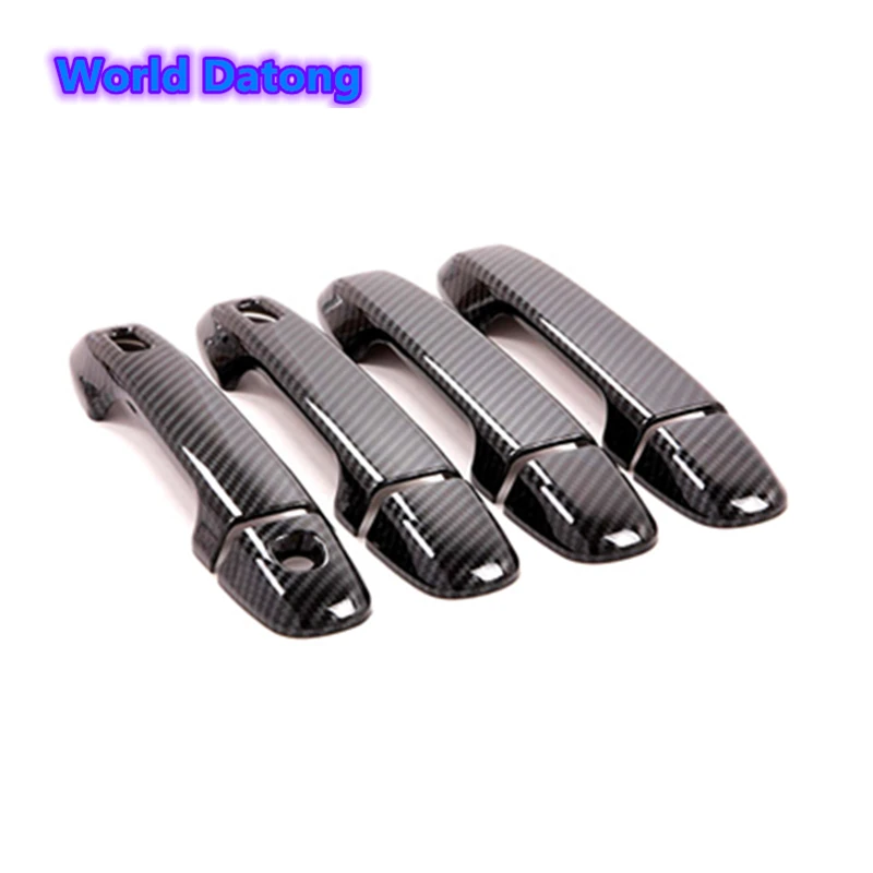 Автомобильная боковая дверная ручка Крышка отделка с умными отверстиями для