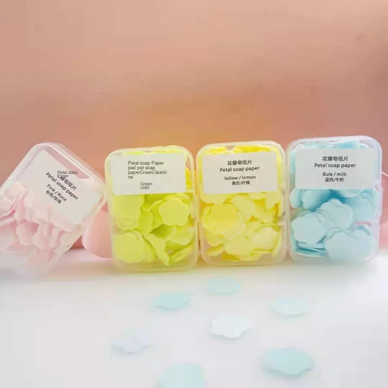 Одноразовое мыло креативное уличное портативное для мытья тела ванночка с