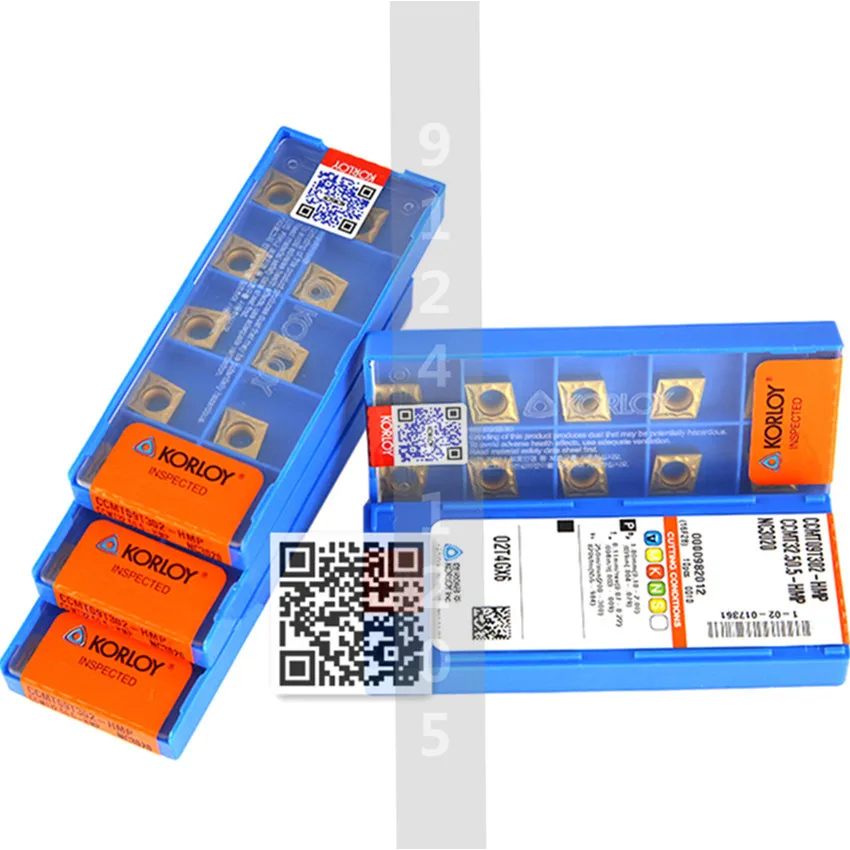 

CCMT09T302-HMP NC3020/CCMT09T304-HMP NC3020/CCMT09T308-HMP NC3020 KORLOY Original CNC carbide inserts 10PCS/BOX