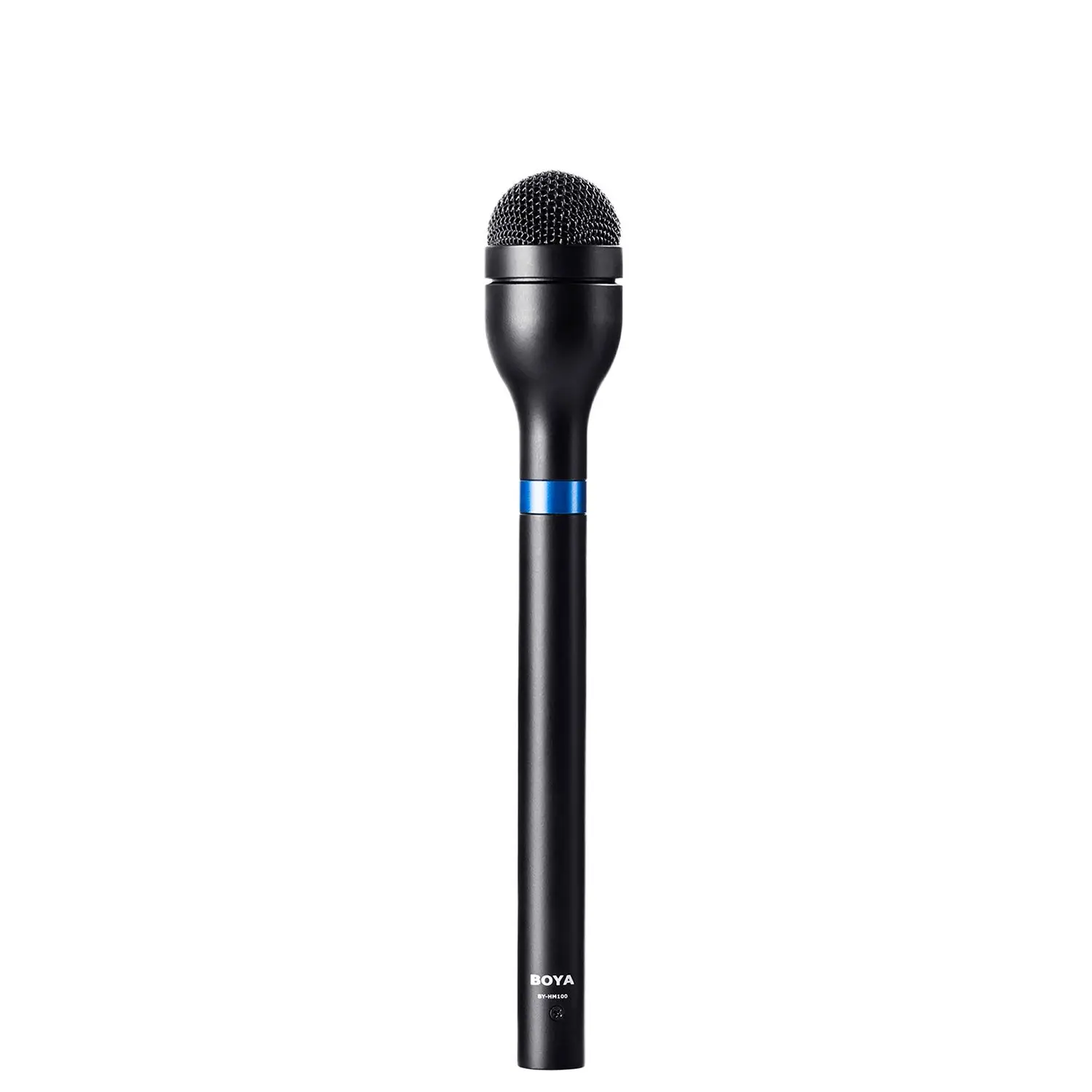 

BOYA BY-HM100 Dynamic Omni-Directional Wireless Handheld Microphone XLR Long Handle for ENG Interviews News Gathering Video