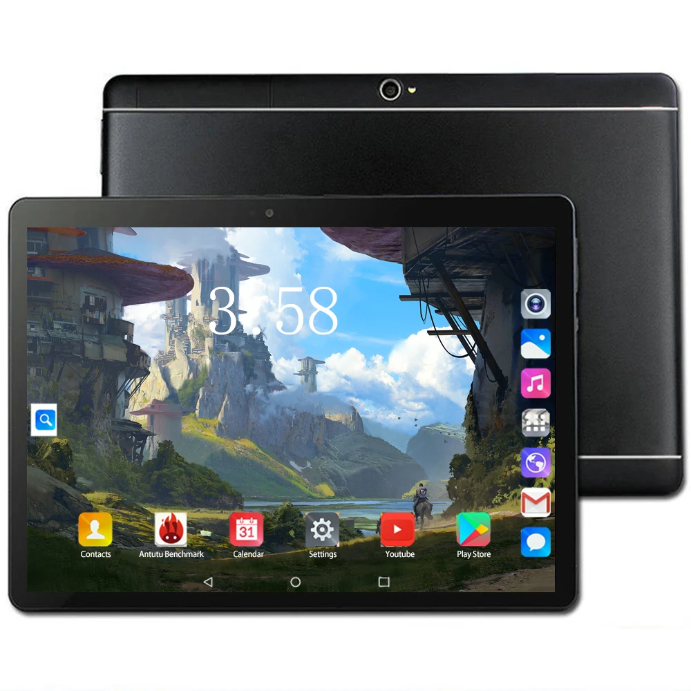 Новинка 10 дюймов планшетный ПК Octa 8 ядро 128 ГБ Планшеты Android 0 Wi Fi Bluetooth GPS 3G 4G