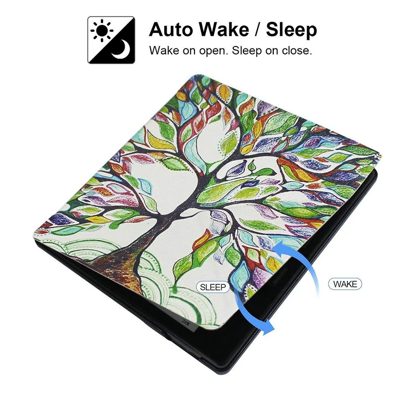 Автоматический чехол для сна/пробуждения 7 &quotKindle Oasis 2/3 (2017 и 2019 релиз) читалка Amazon
