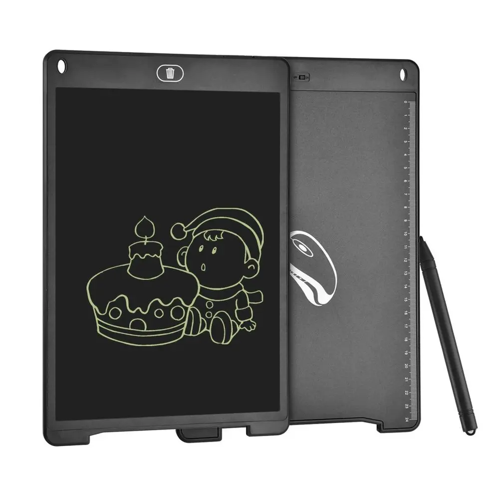 Ультра тонкий каблук 12 дюймов ЖК дисплей цифровой записи планшеты доска для