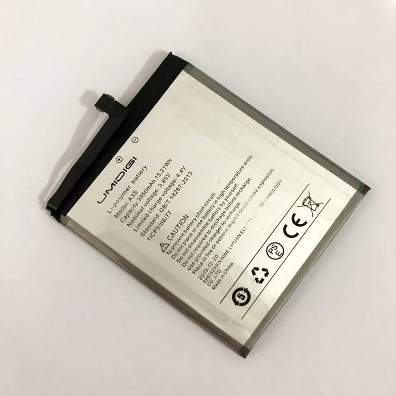 roson for umi umidigi a3s battery 3950mah 100 new replacement parts phone accessory accumulators with tools free global shipping