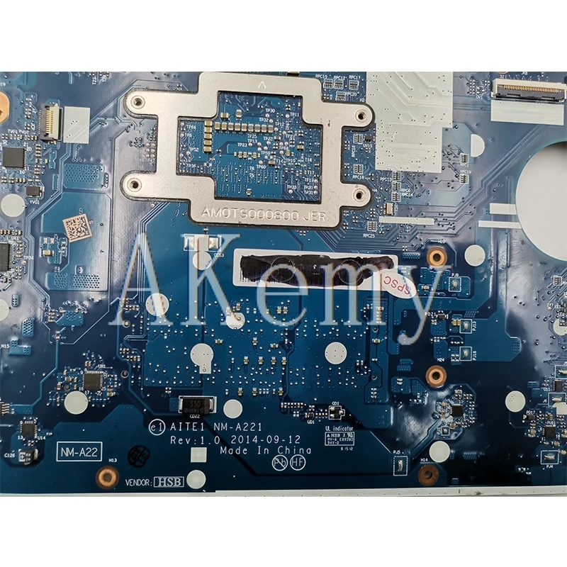 

NEW! NM-A221 Motherboard For Lenovo Thinkpad E550 E550C NM-A221 Laotop Mainboard with i3-4005U CPU R7 M265 GPU