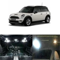 led interior car lights for mini clubman 2010 room dome map reading foot door lamp error free 15pc