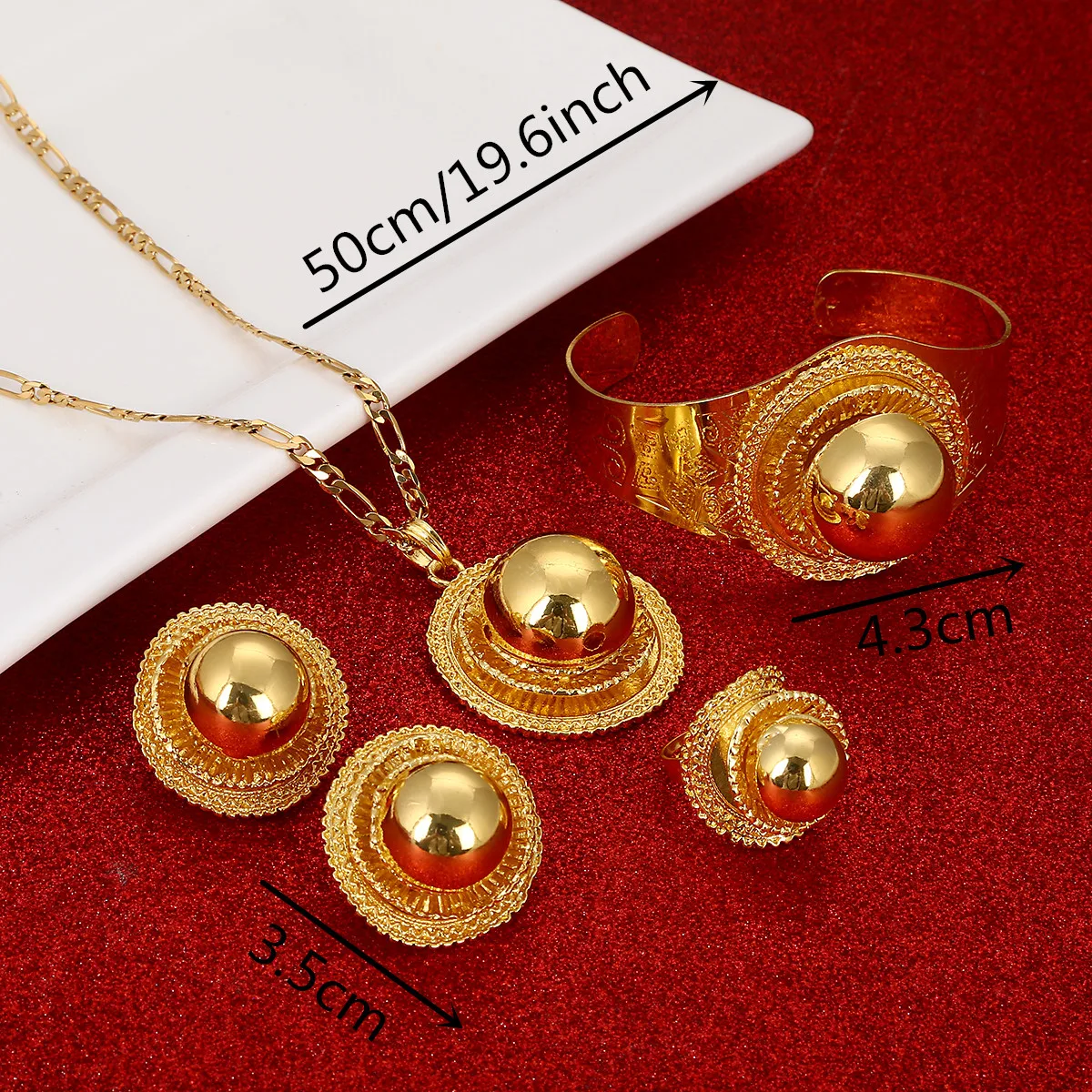 Эфиопская Мода Золотой Цвет Habesha эритрейский женский свадебный Модный комплект