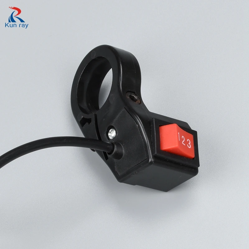 Трехскоростной перекидной переключатель для электрического велосипеда 3 кнопки