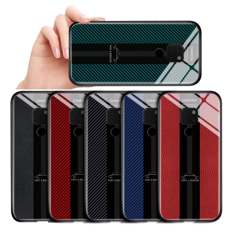 Чехол из углеродного волокна для Huawei Mate 8 9 10 lite Mate10 Pro мужской бизнес-корпус Porsche