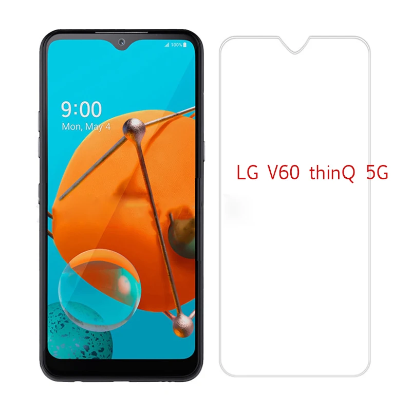 

2.5D 9H Tempered Glass for LG V60 ThinQ 5G Lgv60 Lg v60 thinq Screen Protector for LG Q51 lg q51 Cover Transparent Glass Film