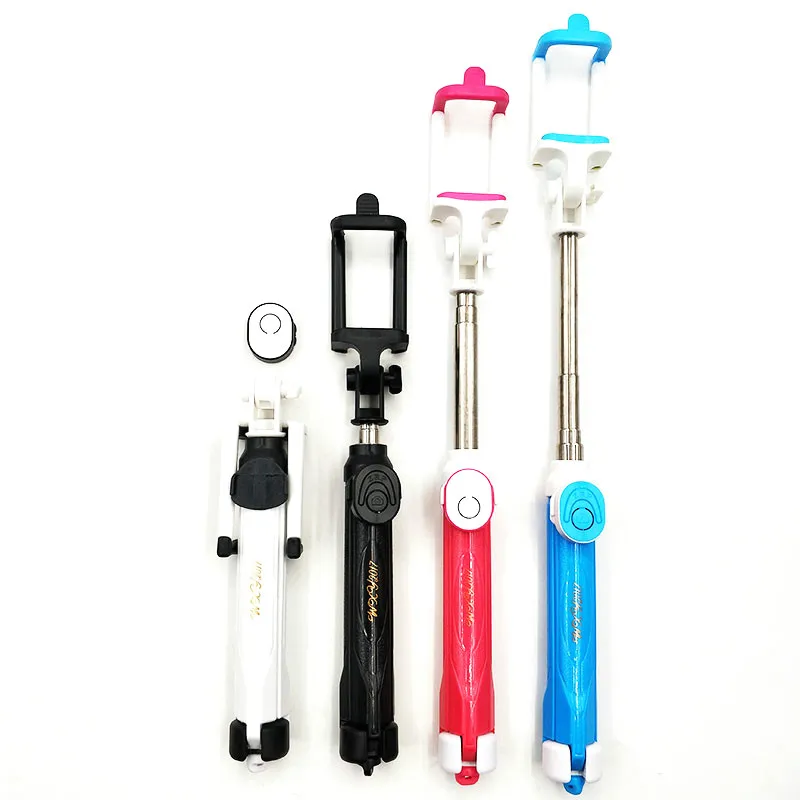 Складная Bluetooth селфи палка монопод ручной 3 в 1 штатив с беспроводной затвора