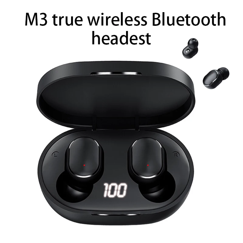 M3 TWS BT5.1 + EDR наушники для всех смартфонов спортивные стереонаушники беспроводные