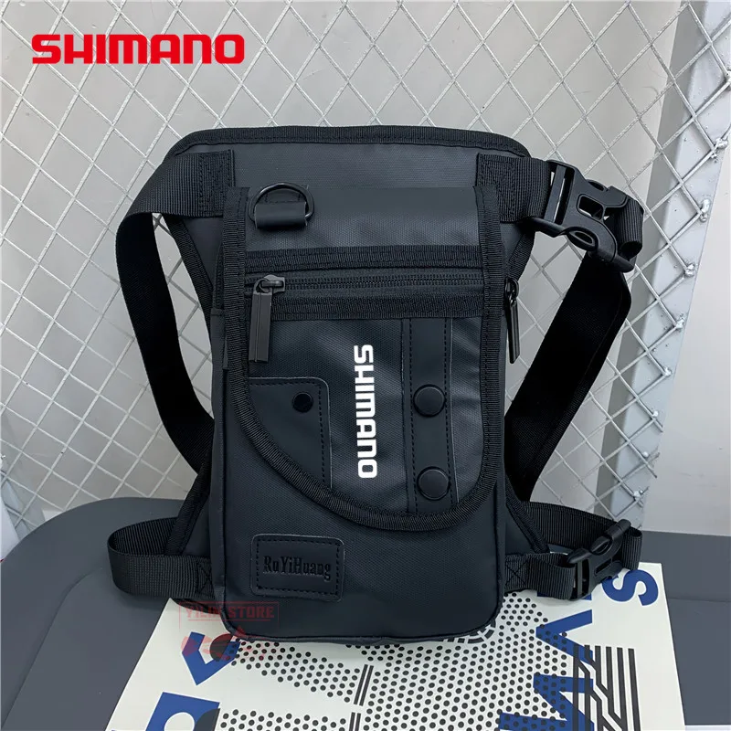 

Shimano Fishing Bag Men's Tactical Leg Bag Outdoor Climbing Diagonal Waist Bag Fishing Riding Leg Bag Photography Sports Leg Bag
