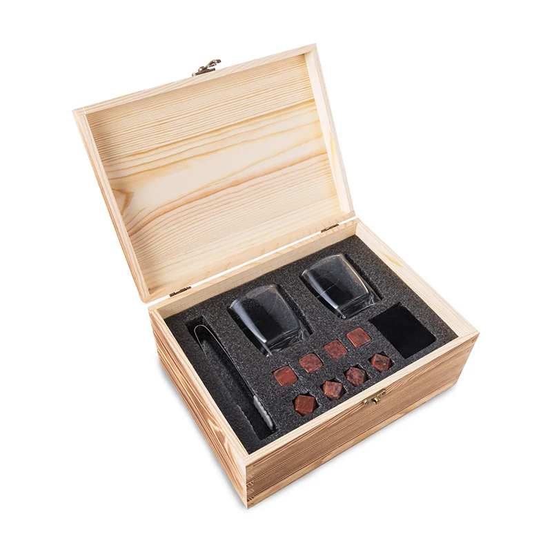 Бесплатная доставка кубики льда из натурального виски в деревянных чехлах