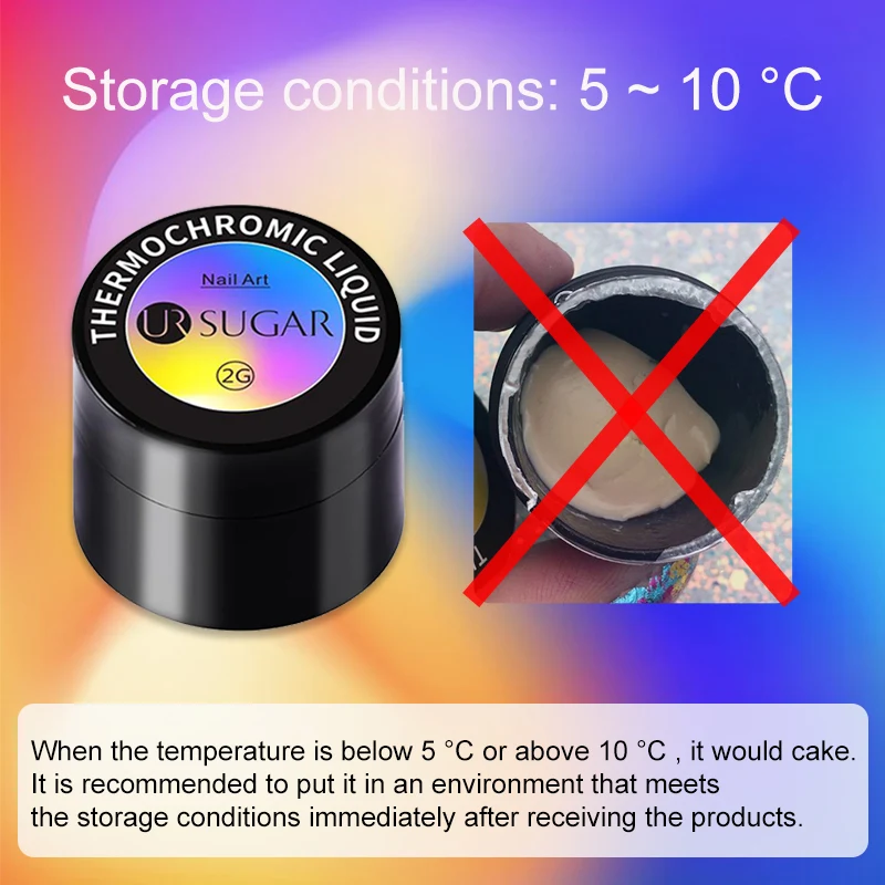 UR SUGAR термохромовый Жидкий Гель лак для ногтей меняющий цвет краска гель черная