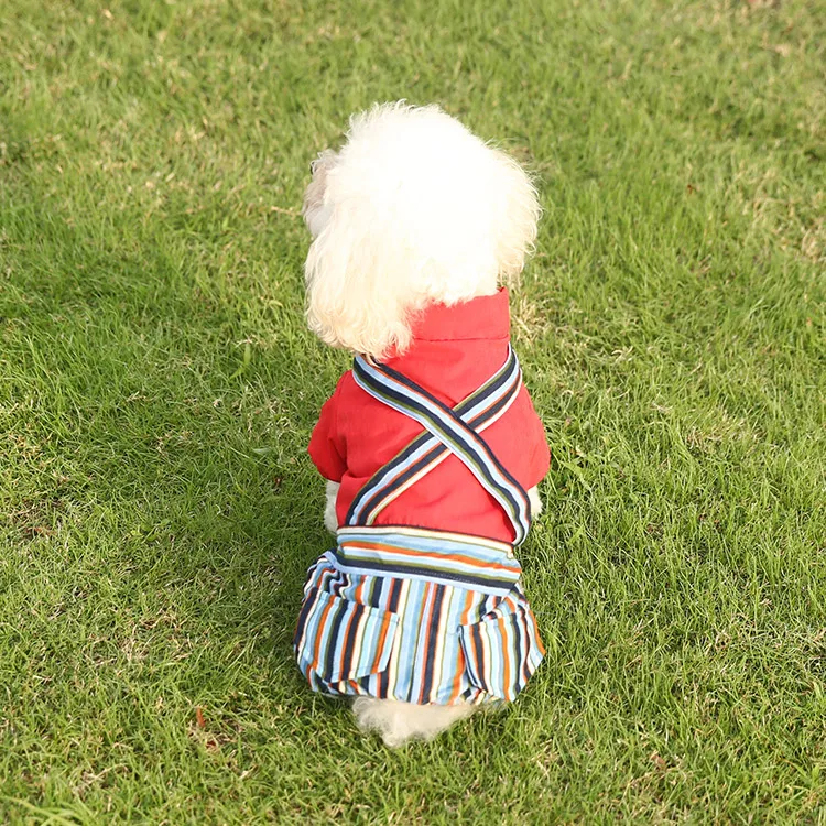 

Fenice Dog Clothes Teddy New Pet Clothes Winter Plus Cotton Padded Four-legged Clothes Puppy Coat Apparel Ropa Para Perro