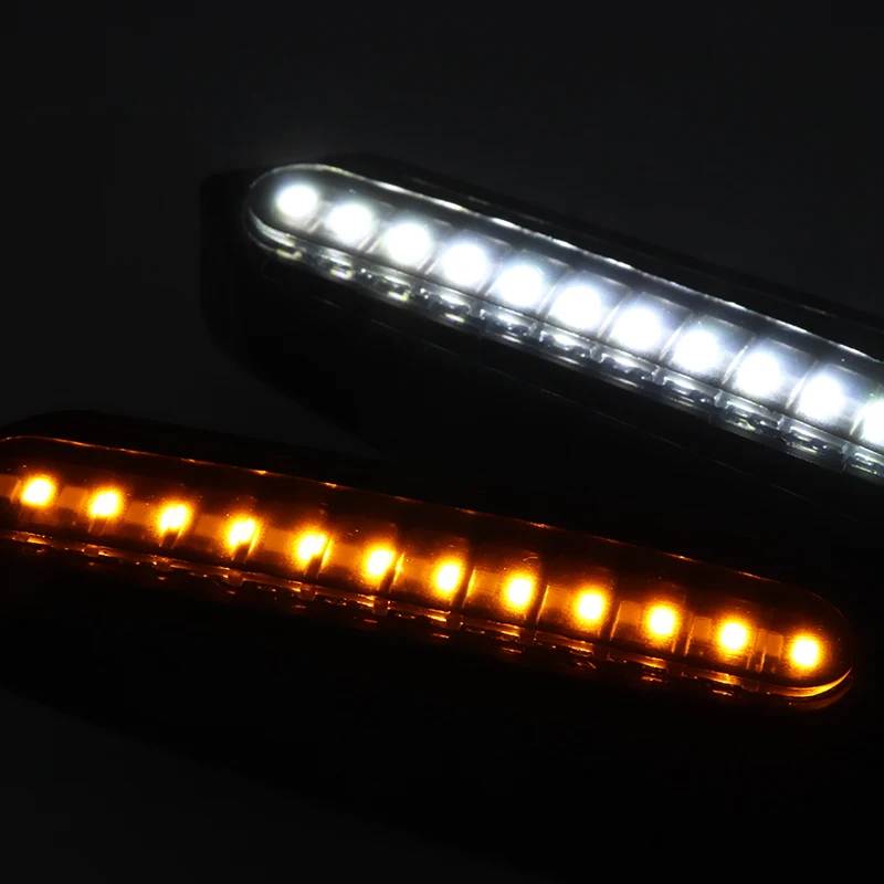 

Niscarda Motorcycle Turn Signals Tail Light LED Flowing Flashing Blinker Brake/Running Light DRL Flasher Tail Lamp For Honda