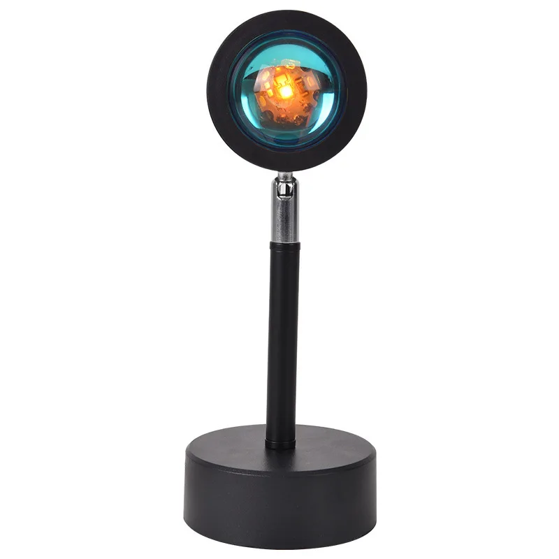 

Atmosphere Stand Lamp Led Night Light Sunset Projection Night Lamp for Home Bedroom Coffe Shop Background Wall Decor Floor Light