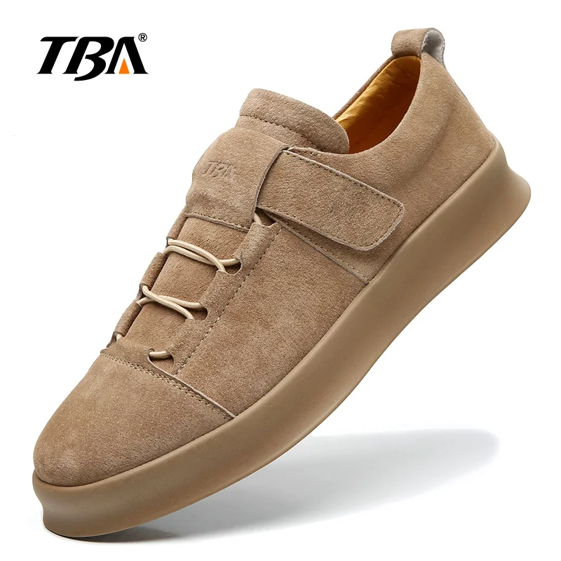 Мужская повседневная обувь высокого качества TBA3001 цвета хаки, кофейные прогулочные туфли размер 39-44