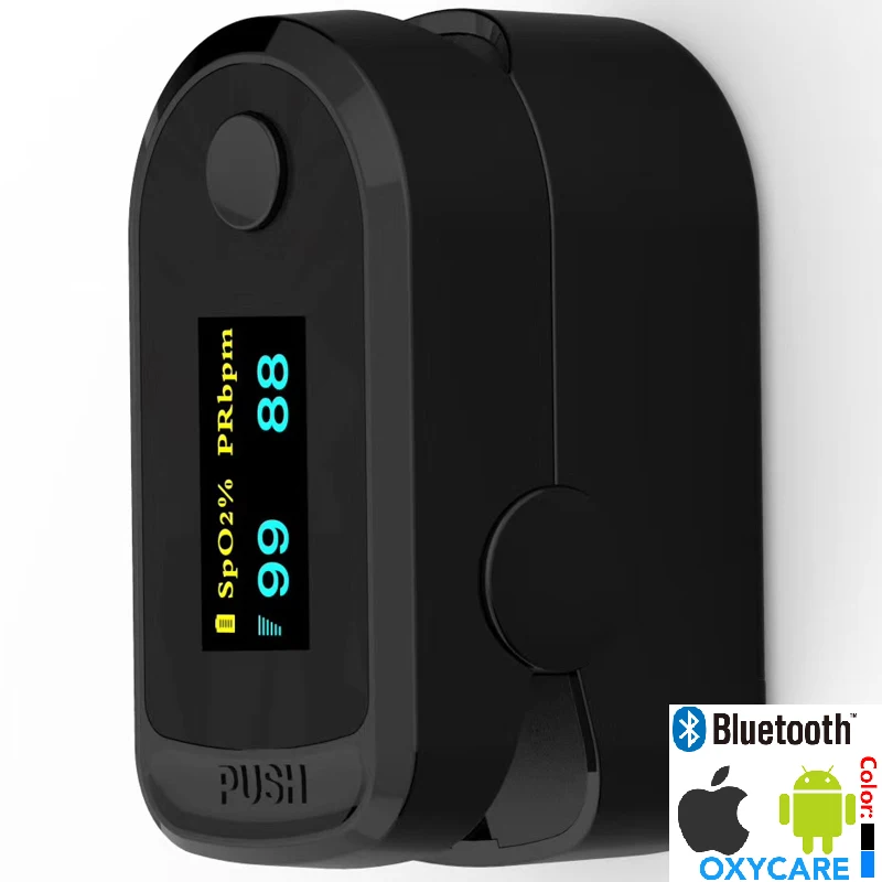 Пульсоксиметр на кончик пальца HRV SpO2 PR PI четыре в одном мониторе| |