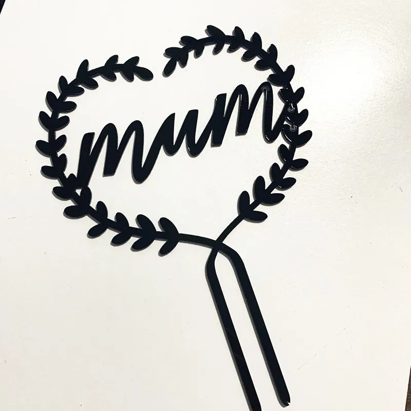 1 шт. Золотая геометрическая форма искусственная Роза золото сердце торт флаг