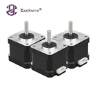 3 шт.лот, сертифицированный CE 4-свинцовый Nema 17 шаговый двигатель 42, двигатель 1,68a 3D принтера