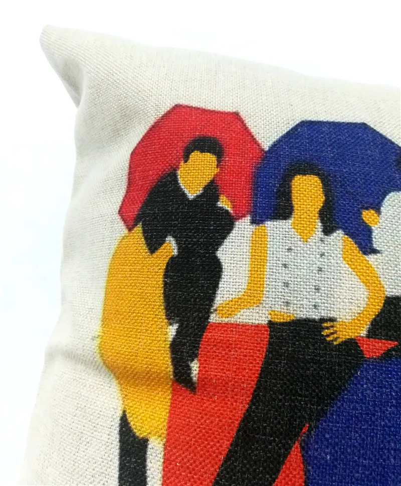 Новый молнии подушки 17x17 дюймов для друзей ТВ зонтик сцены Хэллоуин косплейная