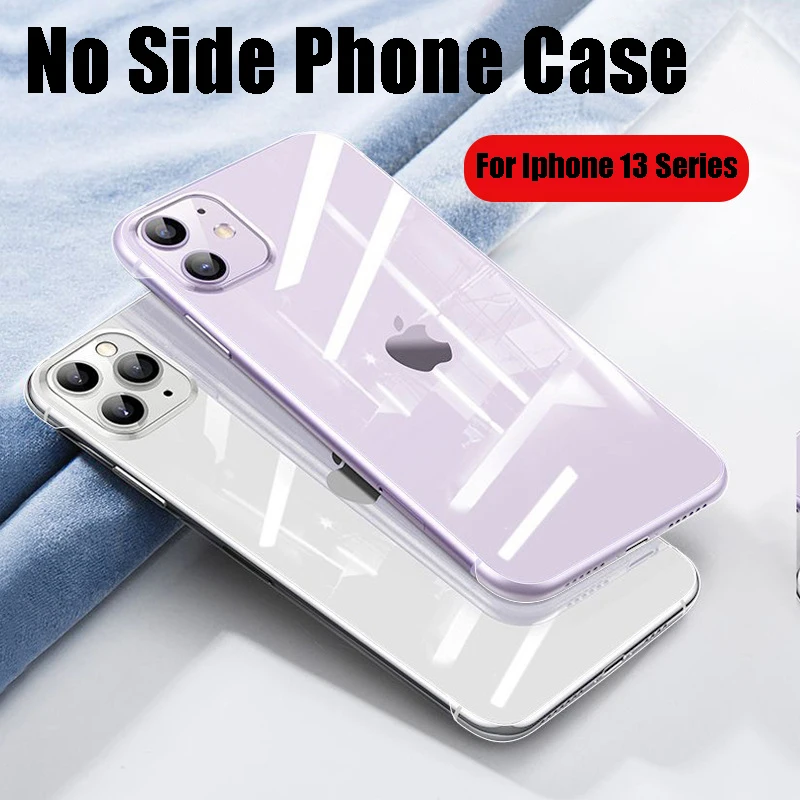 

For Iphone 13 Series Transparent Phone Case Protective Back Cover Hard Shell Protector Fundas for Iphone 13mini 13 13pro 13pomax