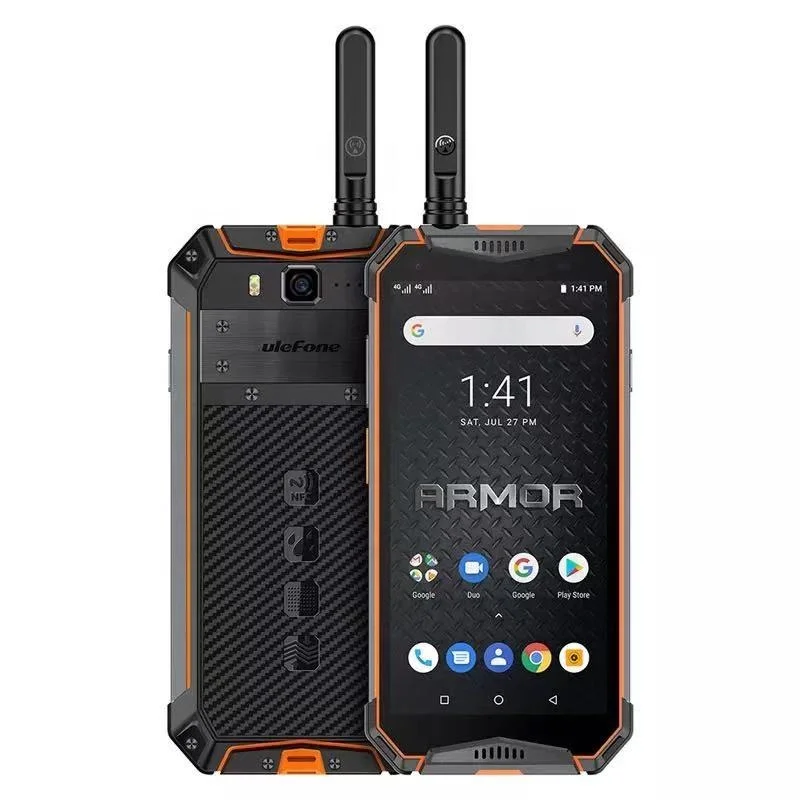 

Ulefone Armor 3WT Walkie-Talkie Rugged Mobile Phone Android 6GB Ram POC Radio 10300mAh NFC 4G Globalvision Smarphone