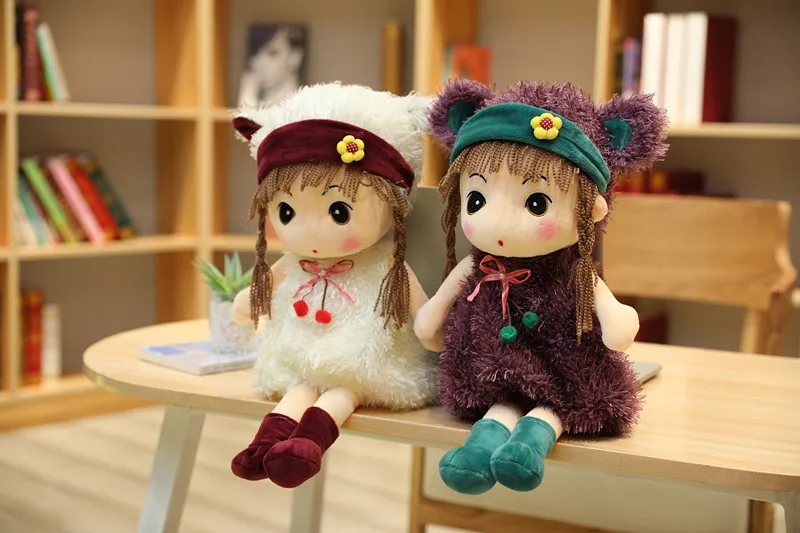 1 шт. 45 см Новинка RagDoll мягкие куклы плюшевые Фил плюшевые Свадебные Тряпичные куклы милые игрушки Милая модель девочки дети подарок на день рождения