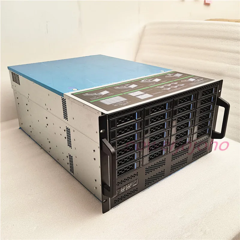 6U стойка для горячей замены шасси 48 отсеков NVR IPFS чехол сервера хранения облачных