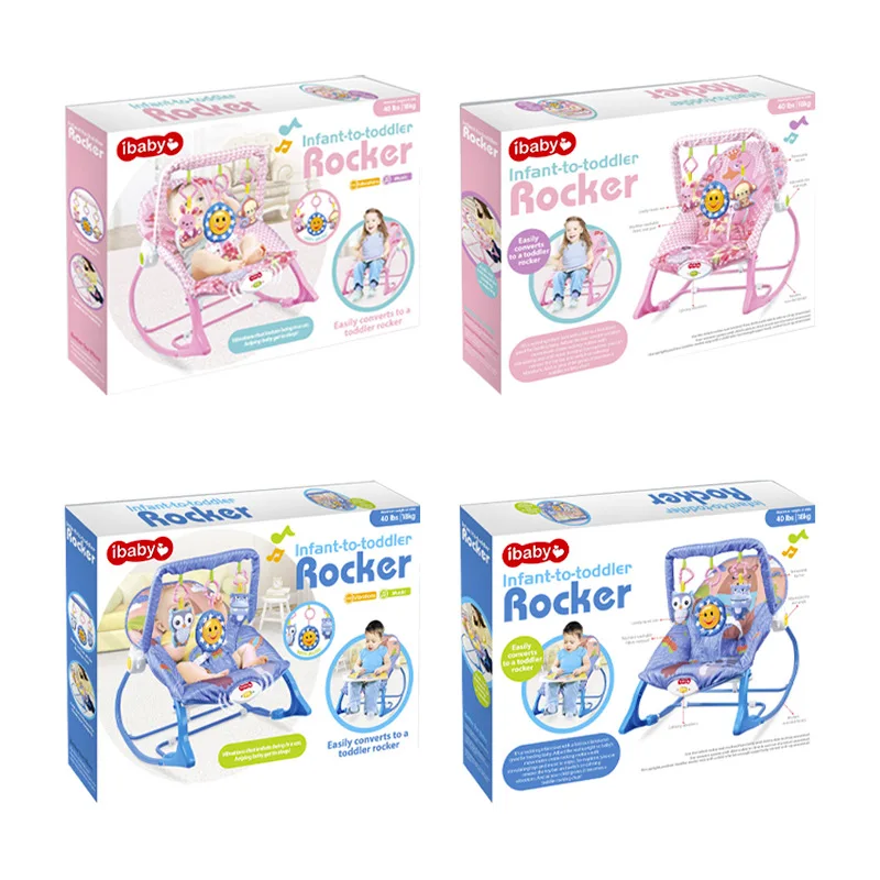

Multifunction Kid Baby Swing Folding Rocker Bouncer Play Toys 0-36month Comfortable Rocking Rocker Chair