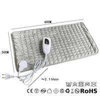 physiotherapy heating pad electric heating pad back therapy pad small electric blanket 60x30cm 110220v euusauuk japan plug
