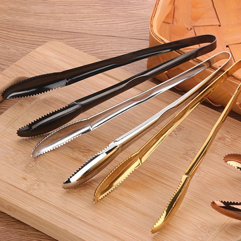 

Food BBQ Tongs Tools Heat-Resistant Food Tong Creative Non-Slip Multi-Purpose Barbecue Tongs Bread Tongs Baking