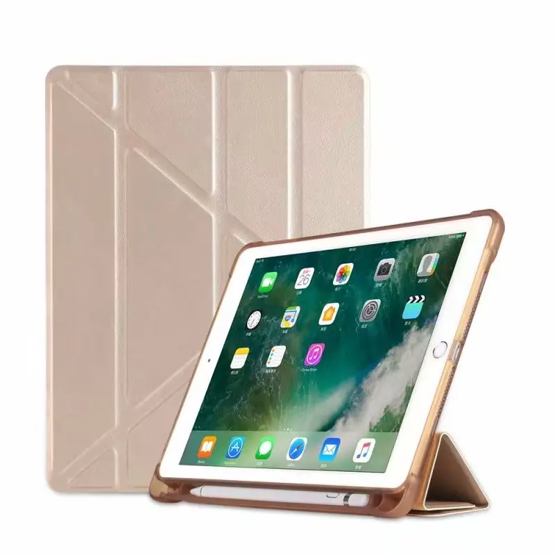 Мягкий силиконовый чехол для IPad 9 7 2017 2018 автоматического сна/пробуждения с