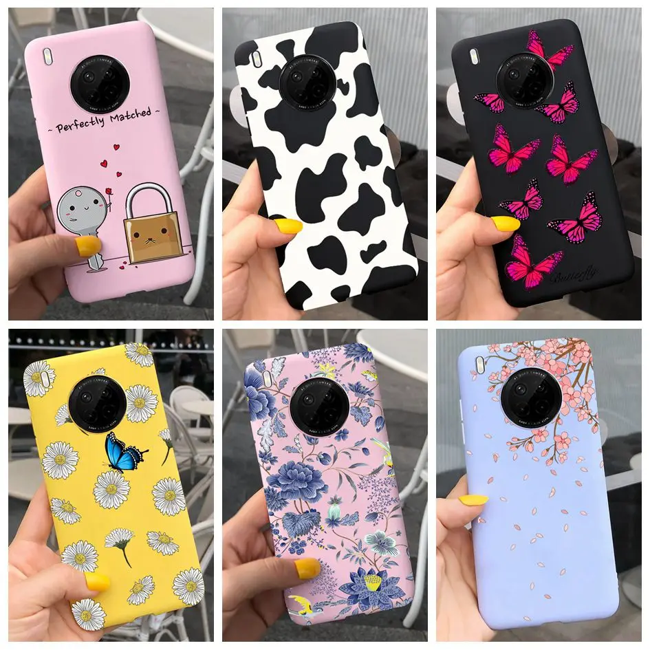 Защитный чехол для Huawei Y9A телефонный Y9a 2020 дюйма мягкая задняя крышка Y 9A