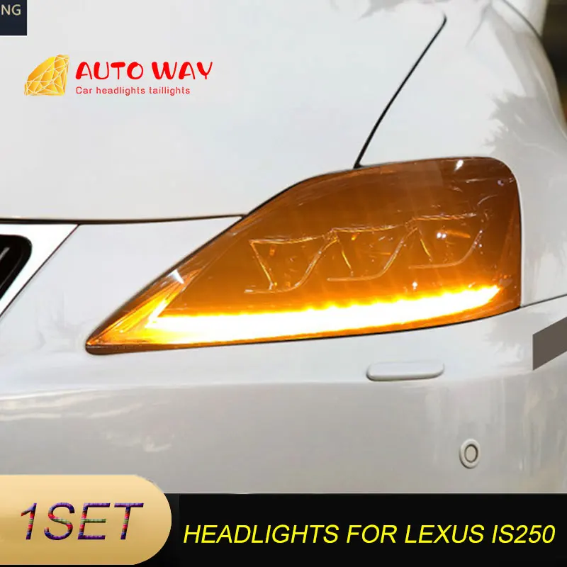 Чехол для стайлинга автомобиля Lexus IS250 IS350 2006-2012 светодиодный фсветильник