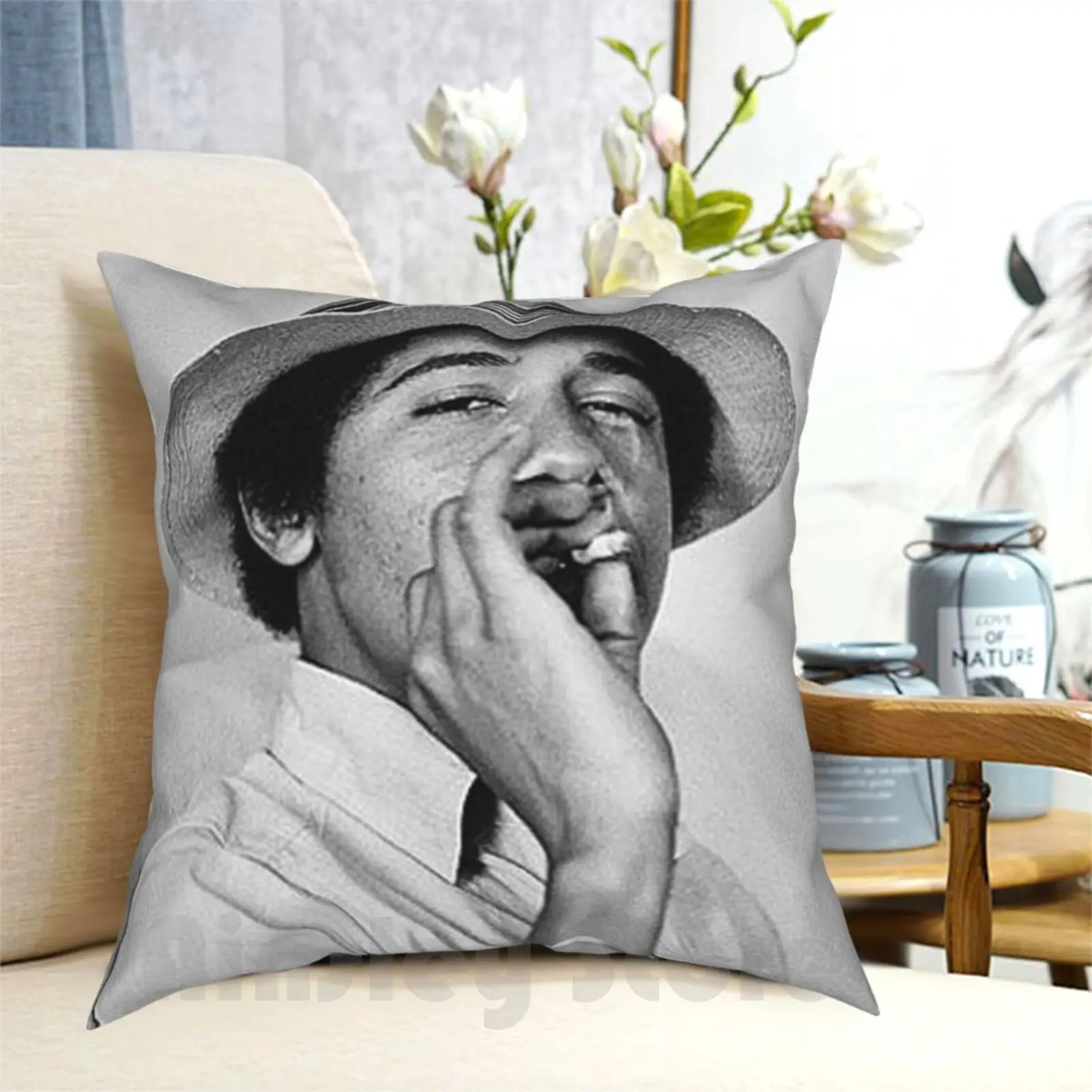 

Barack Obama Smoking Pillow Case Printed Home Soft DIY Pillow cover Love Vintage Barack Obama Obama Portraid Smoking Obama