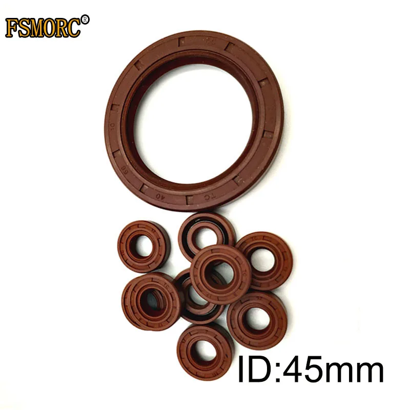 TC 45 * 52*55*56*57*58*60*62*64*65*68*69*70*72*75*80*85*90*100*4/7/8/9/10/12 FKM уплотнение масла FPM покрытое двойной