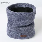 Женские Мягкие плотные шарфы, зимние теплые вязаные шерстяные шарфы-кольца для пар, модные теплые шарфы с круглым вырезом D065