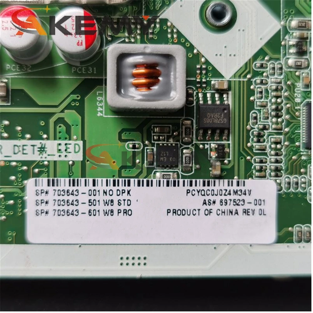 

HP Pro -- 3520 PC IPISB-AB PN 703643-001 703643-501 703643-601 697523-001 100%