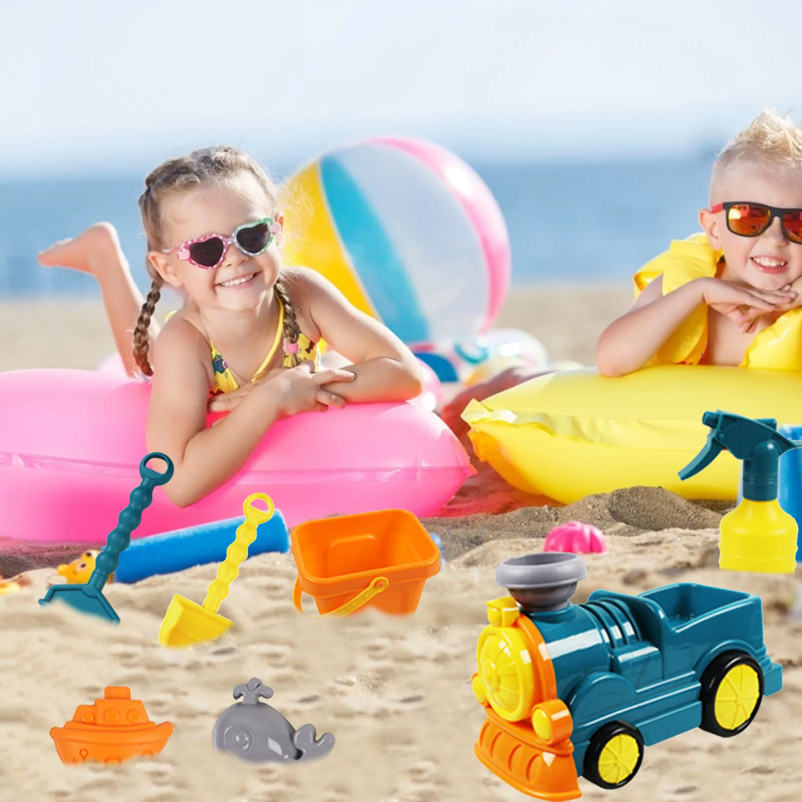 

Kids Beach Playing Toys Outdoor Beach Fun Toy Set Beach Sand Toys