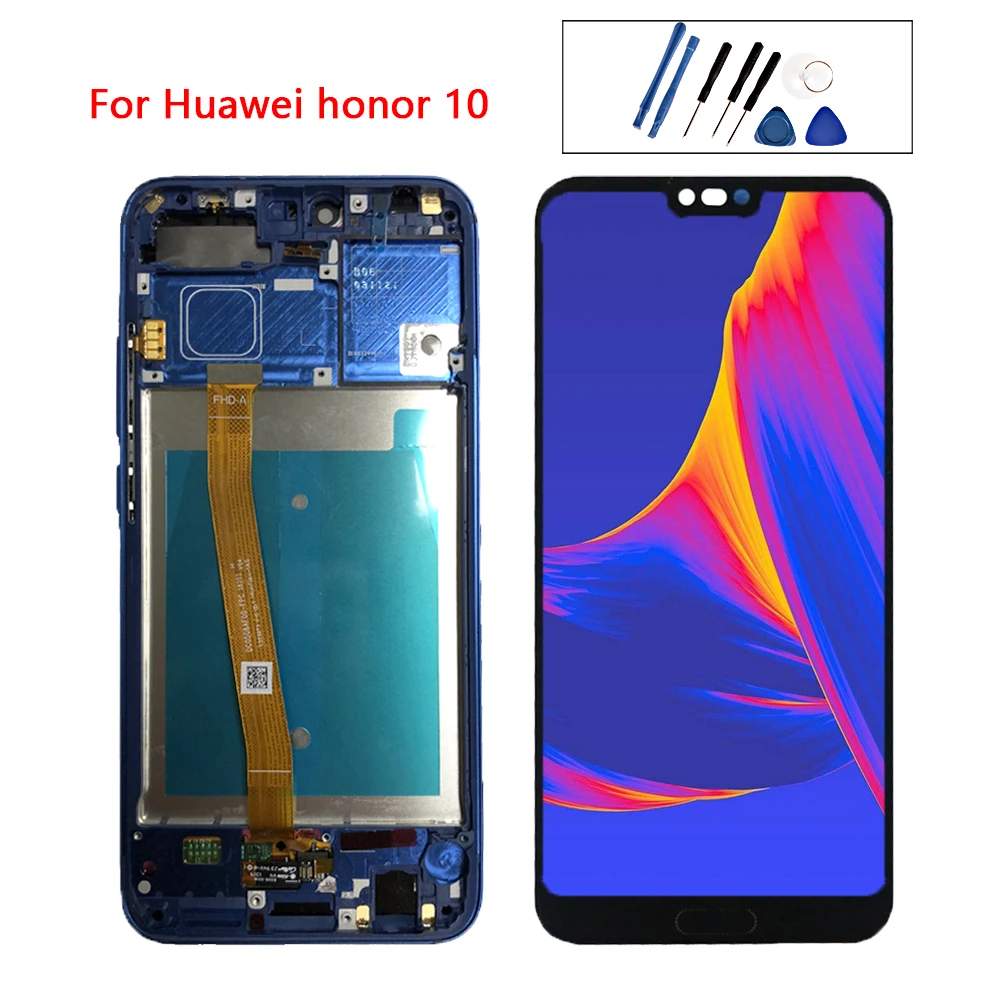 100% протестированный 5 84 &quotдля Huawei Honor 10 ЖК дисплей кодирующий преобразователь