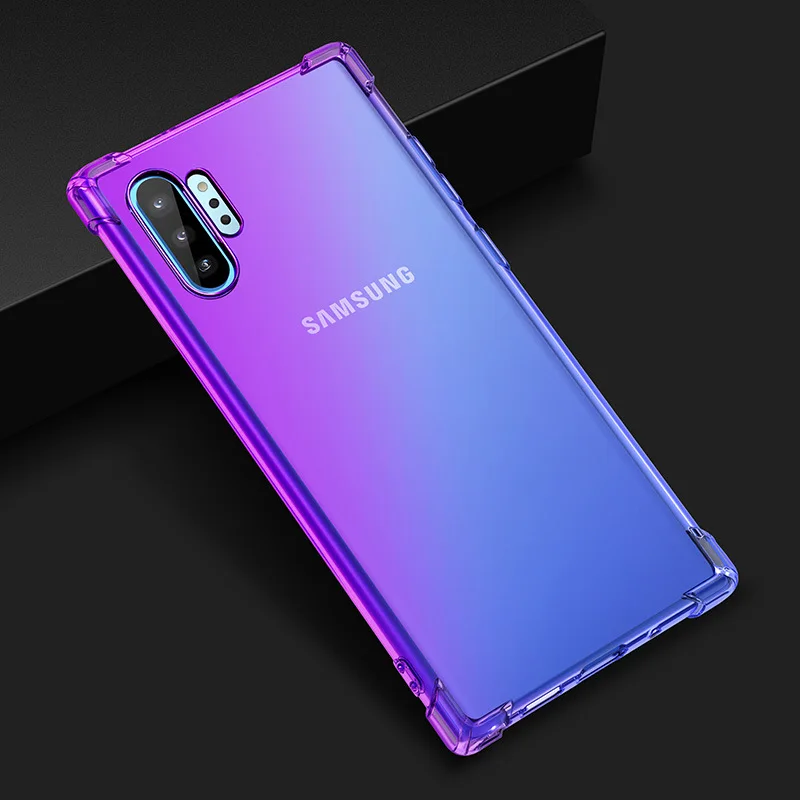 Мягкий ТПУ чехол для телефона galaxy samsung Note10 9 8 S10 рlus lite 5G S10X S10E s9 s8 M10 20 30 40 A40S 60 S7 края