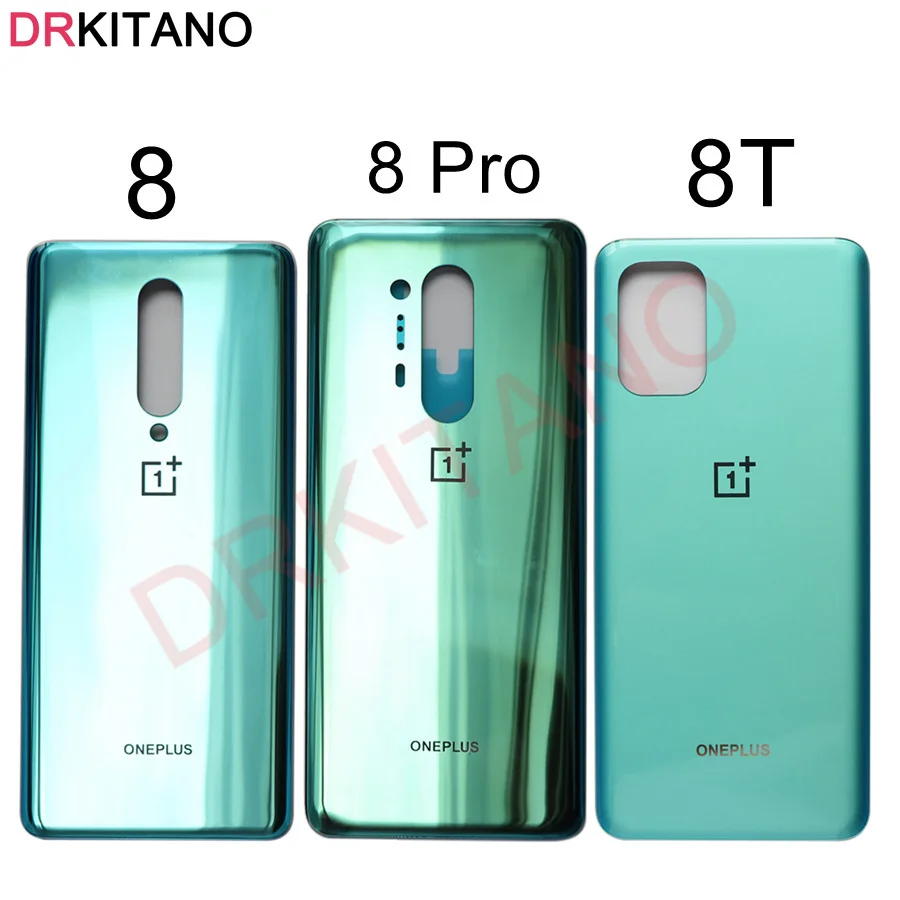 

Oneplus 8 Pro 8T Back Battery Cover Rear Housing Door Case One Plus 8 T Back Glass Panel Oneplus 8 Pro Battery Cover Replacement